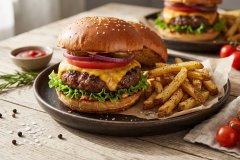 Hamburgers_served_on_rustic_plate_2K_20261007113709